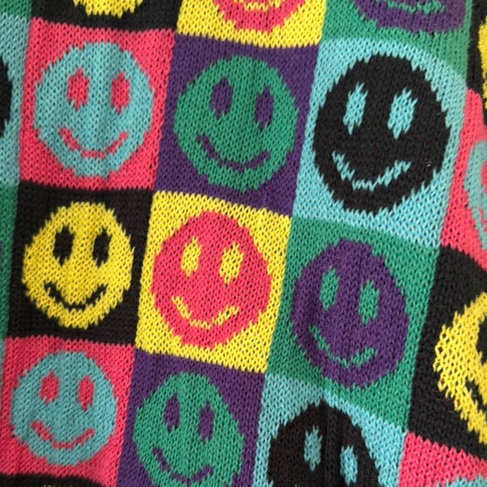 Wesc Multicolor Patterned Sweater - image 3